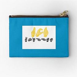 UCF Knights Sign Language Zipper Pouch