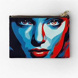 Uma Thurman Fierce Elegance Zipper Pouch