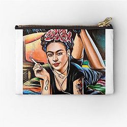 Frida Kahlo as Uma Thurman: Pulp Fiction Art