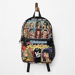 Uma Thurman Fighting Backpack