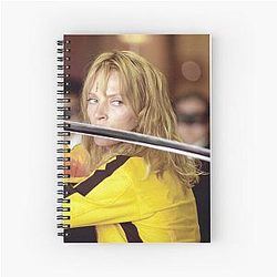 Kill Bill Uma Thurman Notebook