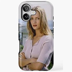 Uma Thurman 90s iPhone Case