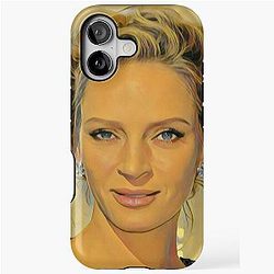 Uma Thurman iPhone Tough Case