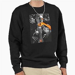 Uma Thurman Collage Pullover Sweatshirt