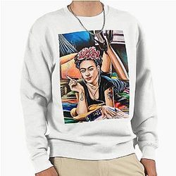 Frida Kahlo as Uma Thurman: Pulp Fiction Sweatshirt