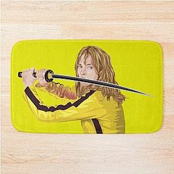 Uma Thurman Kill Bill Bath Mat