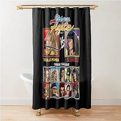 Uma Thurman Fighter Shower Curtain