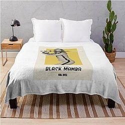 Uma Thurman Kill Bill Throw Blanket