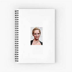 Uma Thurman Merch Uma Thurman Notebook