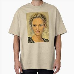 Uma Thurman Oversized T-Shirt