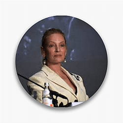 Uma Thurman Merch For Fans Uma Thurman Pins