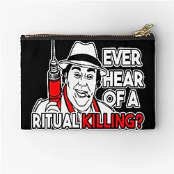 Ever Hear of a John Candy Uncle Buck's Art Gift for Fans Zipper Pouch