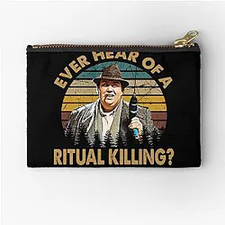Retro Ritual John Candy Uncle Buck Art Gift for Fans Zipper Pouch