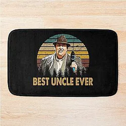 Vintage John Candy Uncle Buck Art Gift for Fans Bath Mat