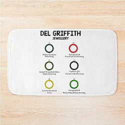 Lightweight Helium Spaceballs Art Gift Bath Mat