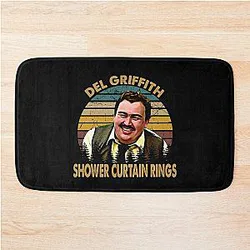 Shower Curtain Rings Spaceballs Art Gift Bath Mat