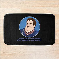 I am the real uncle buck's Space Balls art gift bath mat