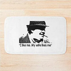 Smoking Legend Uncle Buck's Spaceballs Art Gift Bath Mat