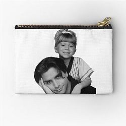Uncle Jesse and Michelle Full House Zipper Pouch