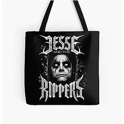 Jesse and the Rippers Full House Uncle Jesse band All Over Tote Bag