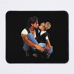 Uncle Jesse Michelle Tanner Kiss Full House Mouse Pad