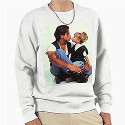 Full House Uncle Jesse Half Hip Michelle Funny Kiss Hoodie Sweatshirt