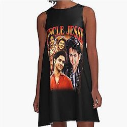 Uncle Jesse Vintage A-Line Dress