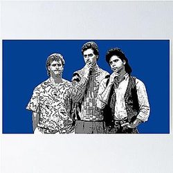Joey, Danny and Uncle Jesse Poster