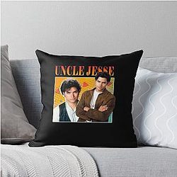 Uncle Jesse Tribute Throw Pillow