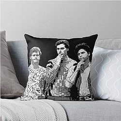 Joey Danny and Uncle Jesse Throw Pillow
