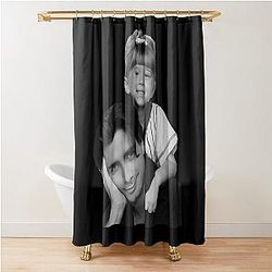 Uncle Jesse and Michelle Full House Shower Curtain