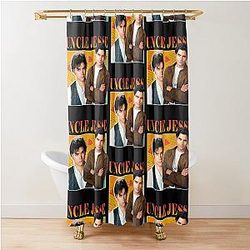 Uncle Jesse Tribute Tee Shower Curtain