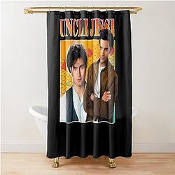 John Stamos Uncle Jesse Tribute Shower Curtain