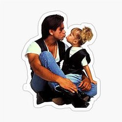 Uncle Jesse and Michelle Tanner Kiss Full House