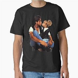 Uncle Jesse Michelle Tanner kiss full house Classic T-Shirt