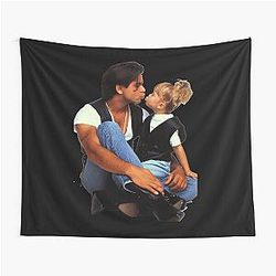 Uncle Jesse Michelle Tanner Kiss Full House Tapestry