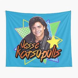 Uncle Jesse Katsopolis Full House 90s Tribute Tapestry