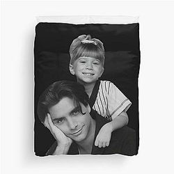 Uncle Jesse and Michelle Full House Duvet Cover