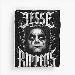 Jesse and the Rippers Full House Uncle Jesse Band Duvet Cover