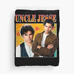 John Stamos Uncle Jesse Tribute Duvet Cover