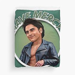 Full House Uncle Jesse Duvet Cover