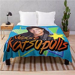 Uncle Jesse Katsopolis Full House 90s Throw Blanket