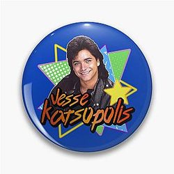 Uncle Jesse Full House 90s Tribute Pin