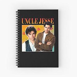 Uncle Jesse Tribute T-Shirt 20 Spiral Notebook