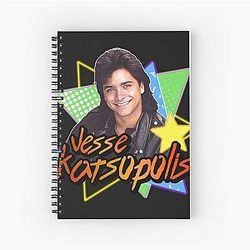 Uncle Jesse Katsopolis Full House 90s Tribute Notebook