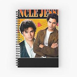 John Stamos Uncle Jesse Tribute Spiral Notebook