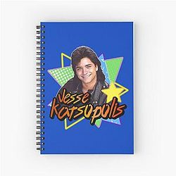 Uncle Jesse Katsopolis Full House 90s Spiral Notebook