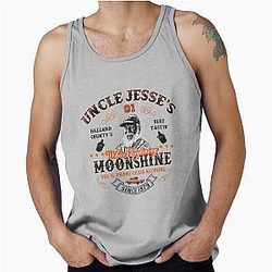 Moonshine Dukes of Hazzard Uncle Jesse Tank Top