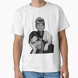 Uncle Jesse and Michelle Full House Classic T-Shirt