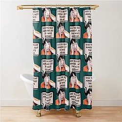 Use the right amount not the white amount Uncle Roger Nigel Ng Shower Curtain